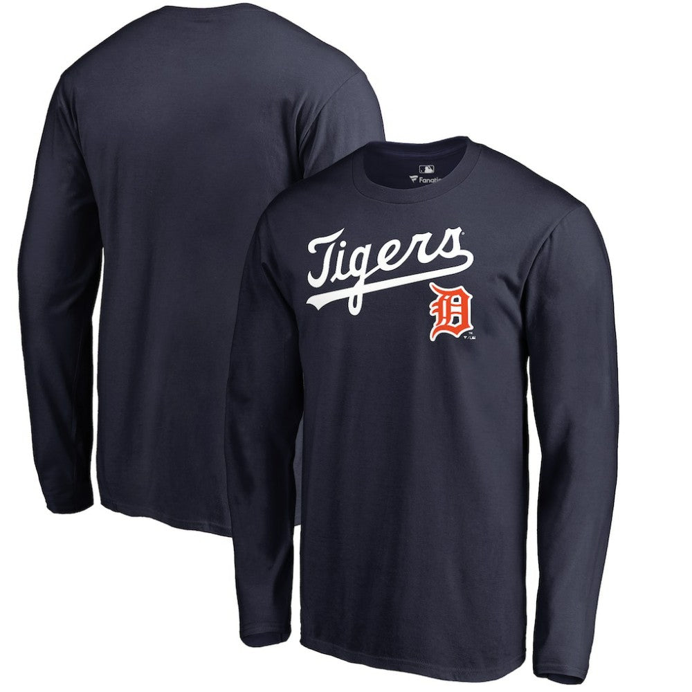 Detroit Tigers Cooperstown Collection Wahconah Long Sleeve T-Shirt - MLB