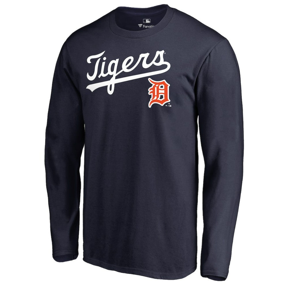 Detroit Tigers Cooperstown Collection Wahconah Long Sleeve T-Shirt - MLB
