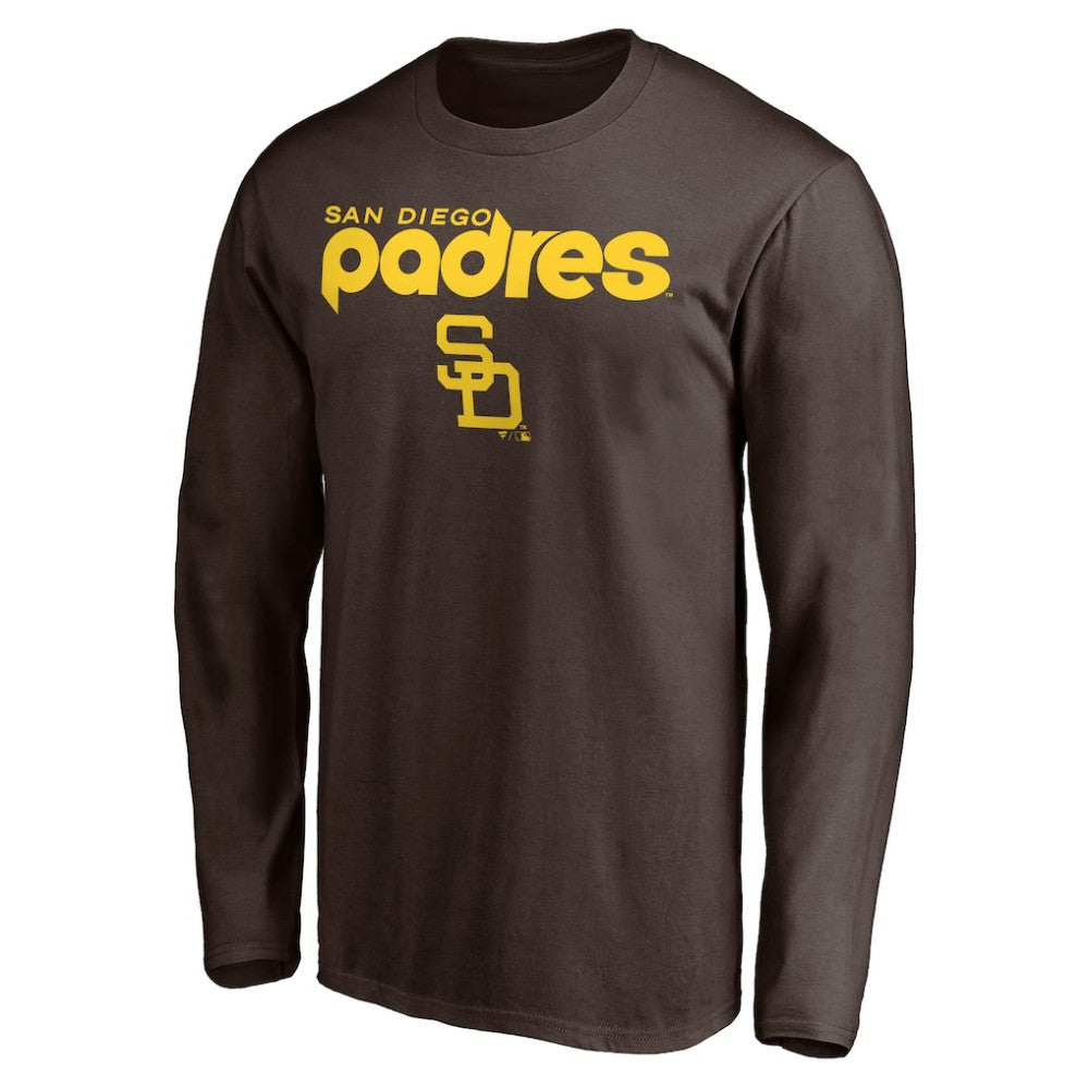 San Diego Padres Cooperstown Collection Wahconah Long Sleeve T-Shirt - MLB