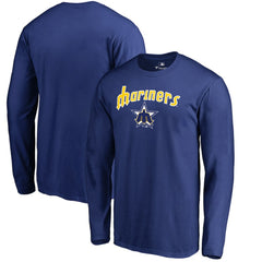 Seattle Mariners Cooperstown Collection Wahconah Long Sleeve T-Shirt - MLB