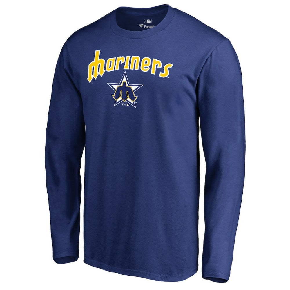 Seattle Mariners Cooperstown Collection Wahconah Long Sleeve T-Shirt - MLB