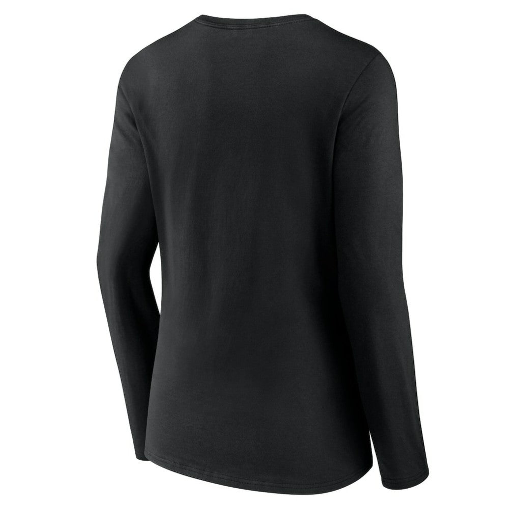 Colorado Rockies Women's Team Lockup Slim Fit Long Sleeve V-Neck T-Shirt - MLB