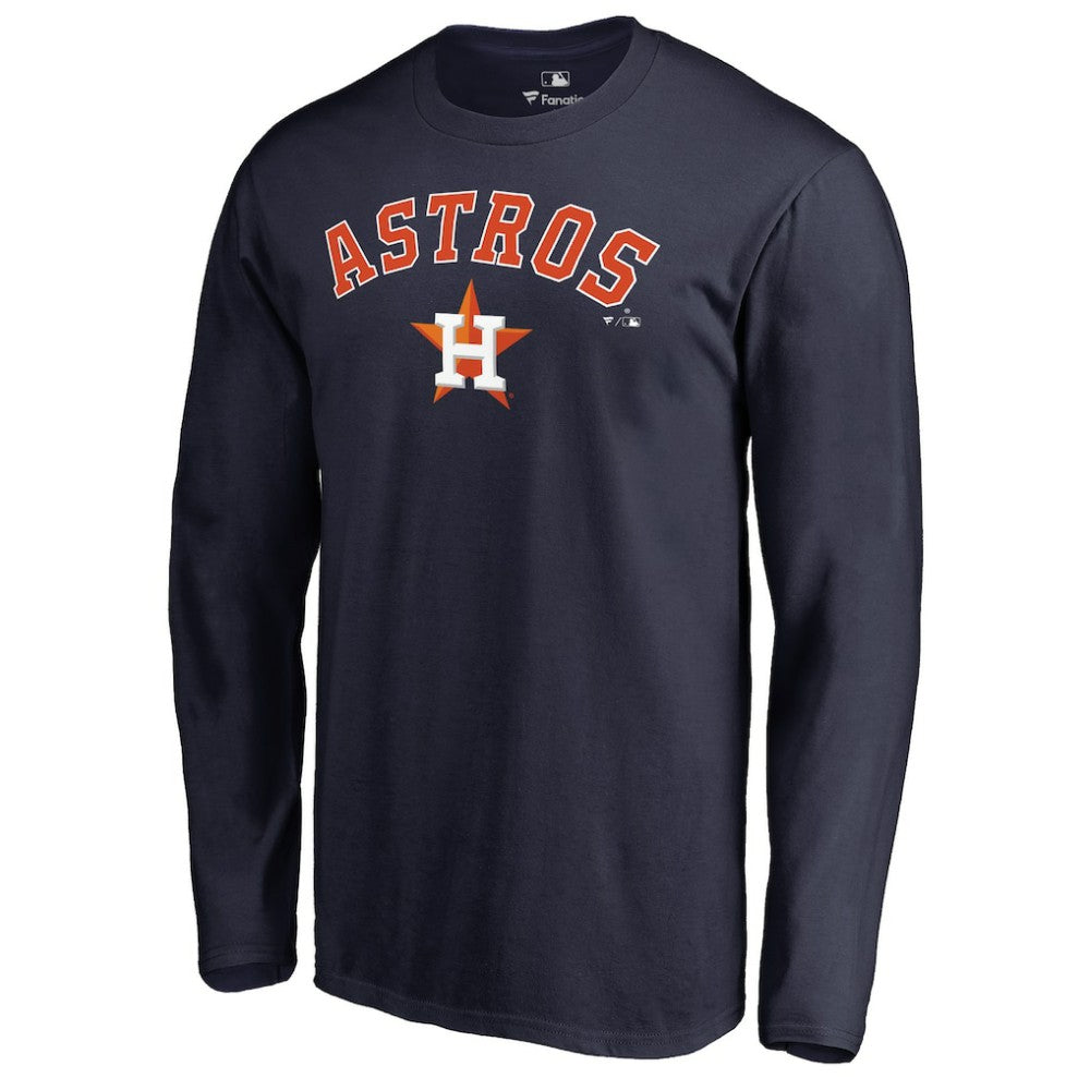 Houston Astros Team Lockup Long Sleeve T-Shirt - MLB
