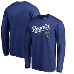 Kansas City Royals Team Lockup Long Sleeve T-Shirt - MLB