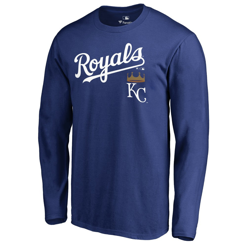 Kansas City Royals Team Lockup Long Sleeve T-Shirt - MLB