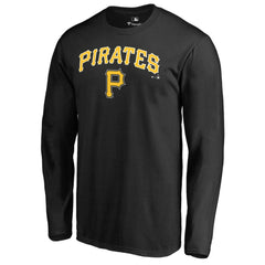 Pittsburgh Pirates Team Lockup Long Sleeve T-Shirt - MLB
