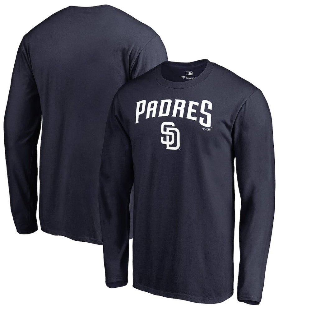 San Diego Padres Team Lockup Long Sleeve T-Shirt - MLB