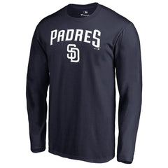 San Diego Padres Team Lockup Long Sleeve T-Shirt - MLB