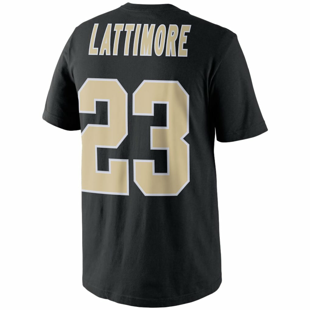 Marshon Lattimore New Orleans Saints Player Pride Name & Number T-Shirt Black | Nike for Sale