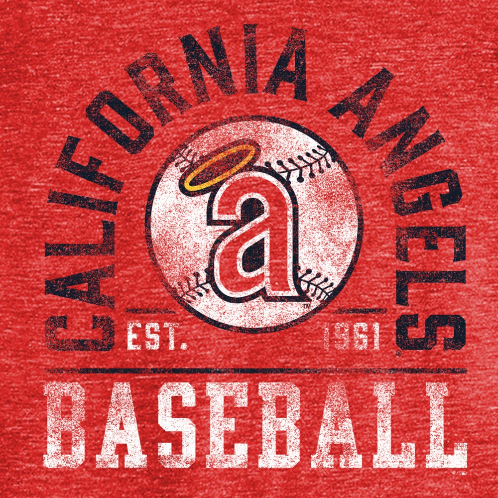 Los Angeles Angels Hometown Collection Curve T-Shirt - MLB