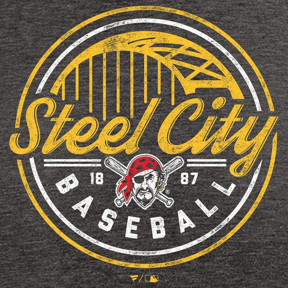 Pittsburgh Pirates Hometown Collection Steel City T-Shirt - MLB