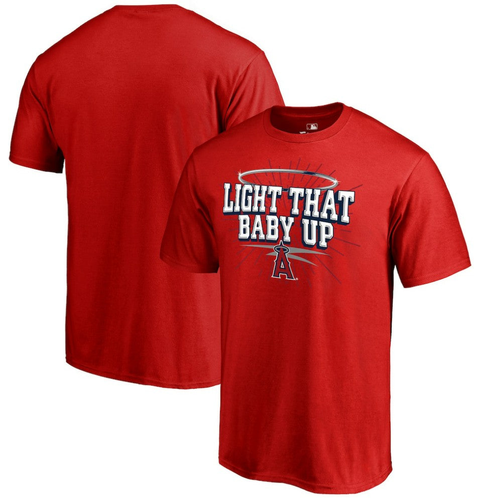 Los Angeles Angels Hometown Collection Light That Baby Up T-Shirt - MLB
