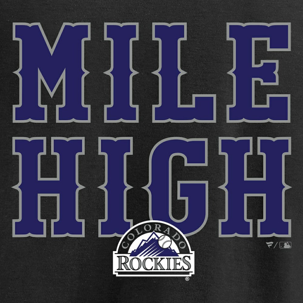 Colorado Rockies Women's Hometown Collection Mile High V-Neck T-Shirt - MLB