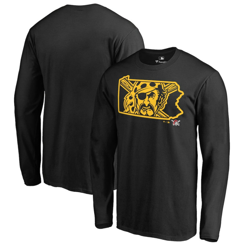 Pittsburgh Pirates Hometown Collection Bucco State Long Sleeve T-Shirt - MLB