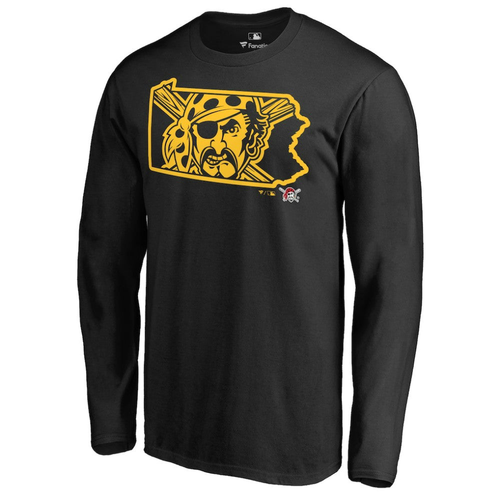 Pittsburgh Pirates Hometown Collection Bucco State Long Sleeve T-Shirt - MLB