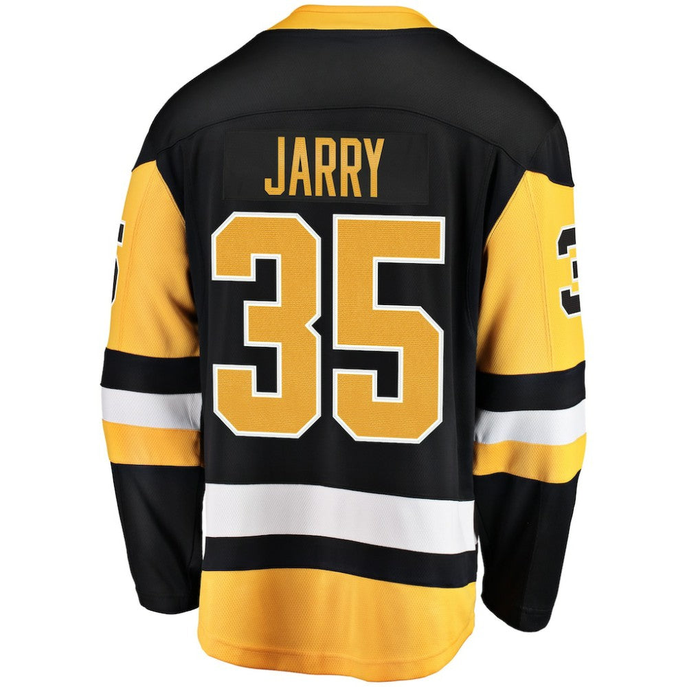 Tristan Jarry Pittsburgh Penguins Fanatics Home Breakaway Player Jersey - Black - NHL