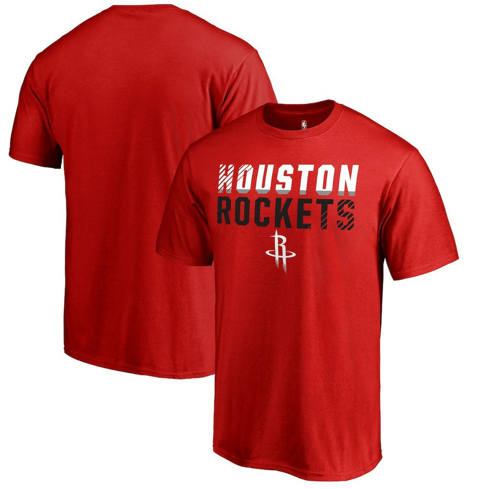 Houston Rockets Fade Out T-Shirt Red - NBA