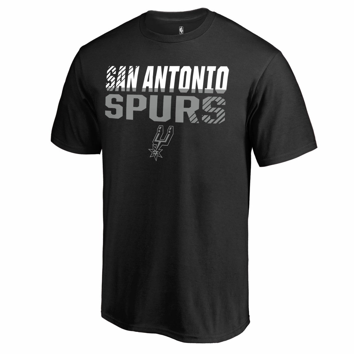 San Antonio Spurs Fade Out T-Shirt Black - NBA
