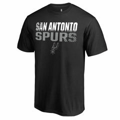 San Antonio Spurs Fade Out T-Shirt Black - NBA