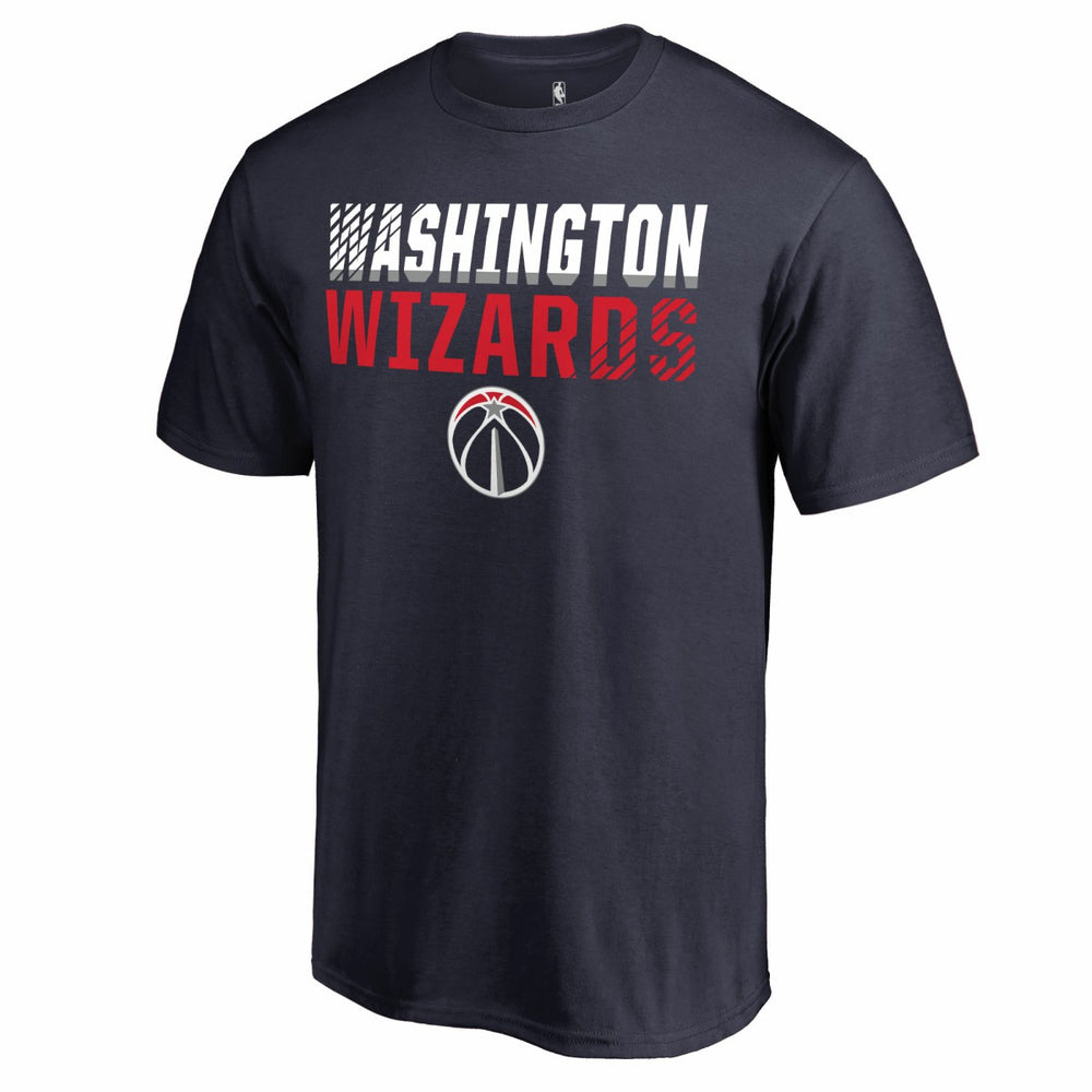 Washington Wizards Fade Out T-Shirt Navy - NBA
