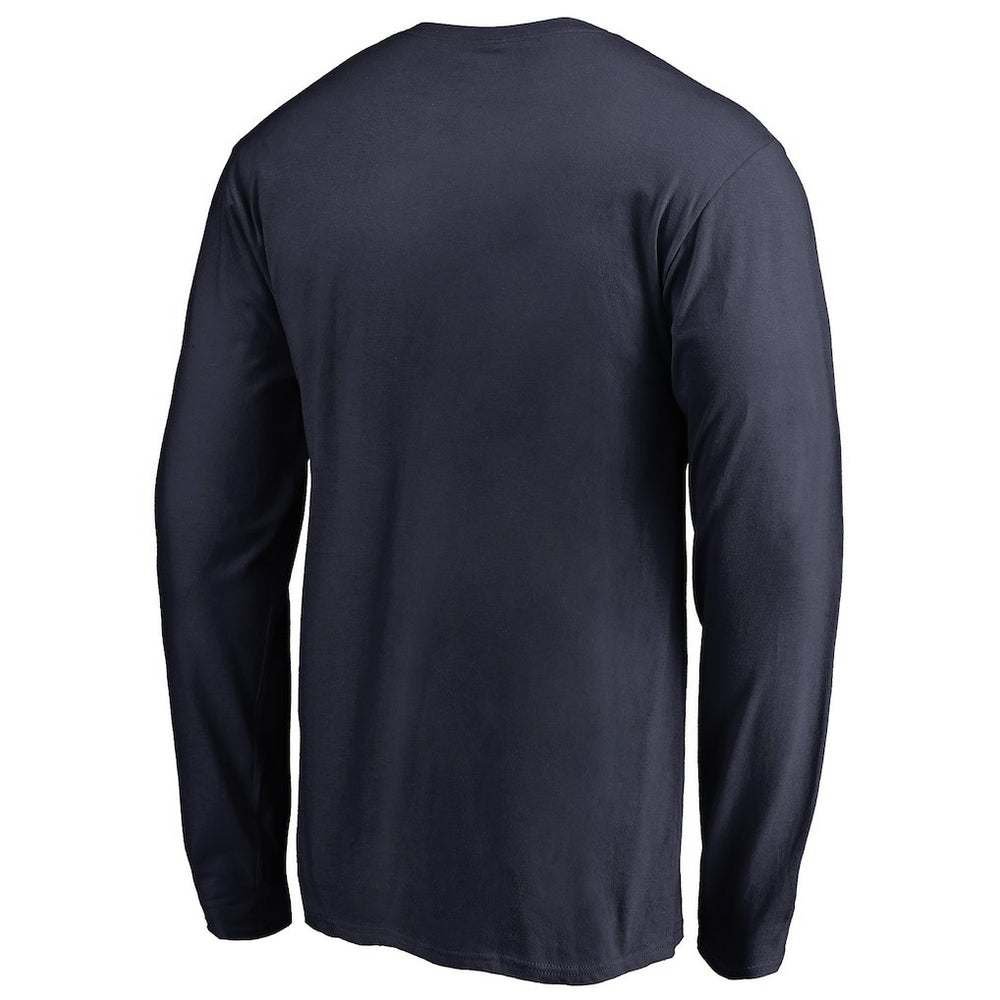 Denver Nuggets Onside Stripe Long Sleeve T-Shirt Navy - NBA