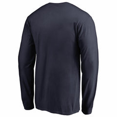 Memphis Grizzlies Onside Stripe Long Sleeve T-Shirt Navy - NBA