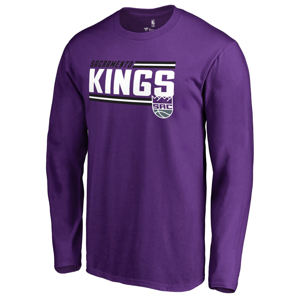 Sacramento Kings Onside Stripe Long Sleeve T-Shirt Purple - NBA