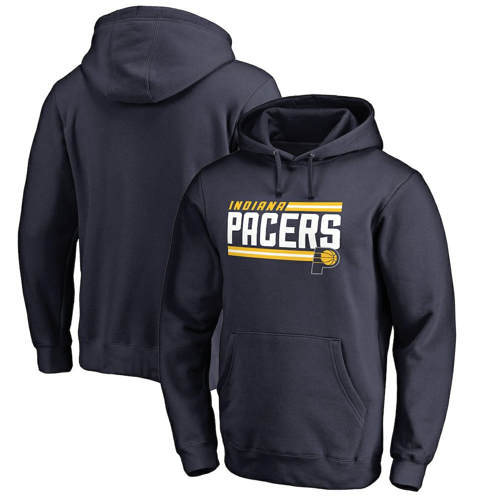 Indiana Pacers Onside Stripe Pullover Hoodie Navy - NBA