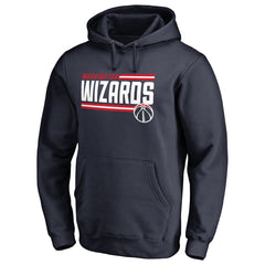 Washington Wizards Onside Stripe Pullover Hoodie Navy - NBA