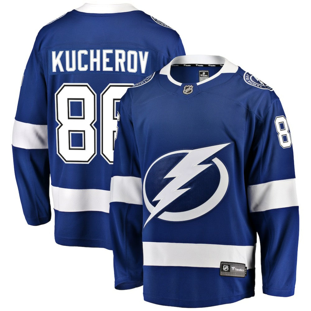 Nikita Kucherov Tampa Bay Lightning Fanatics Breakaway Jersey - Blue - NHL