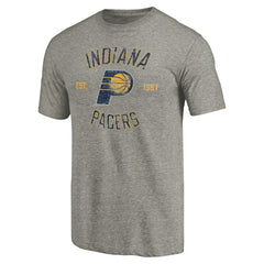 Indiana Pacers Team Heritage Tri-Blend T-Shirt Gray - NBA