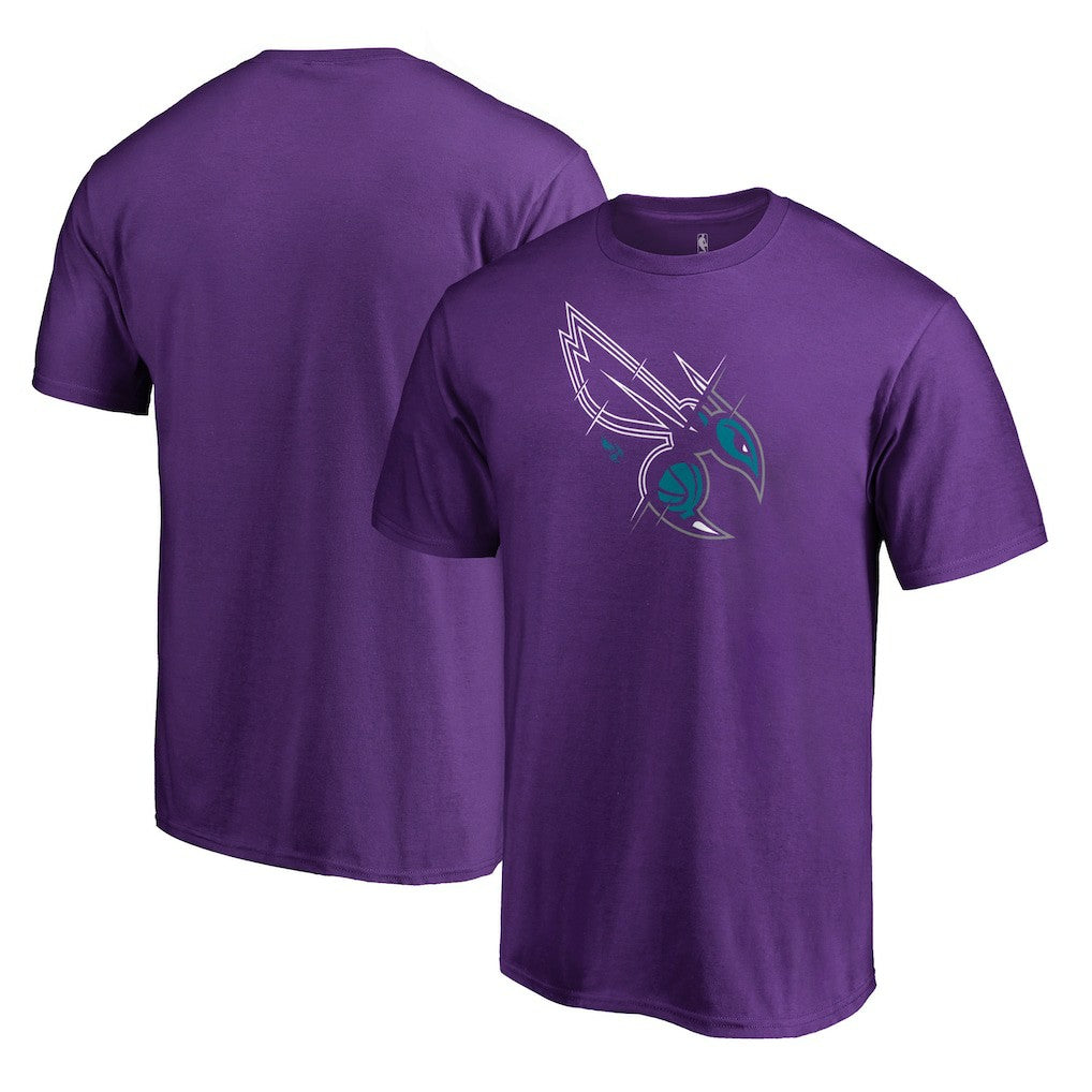 Charlotte Hornets X-Ray T-Shirt Purple - NBA