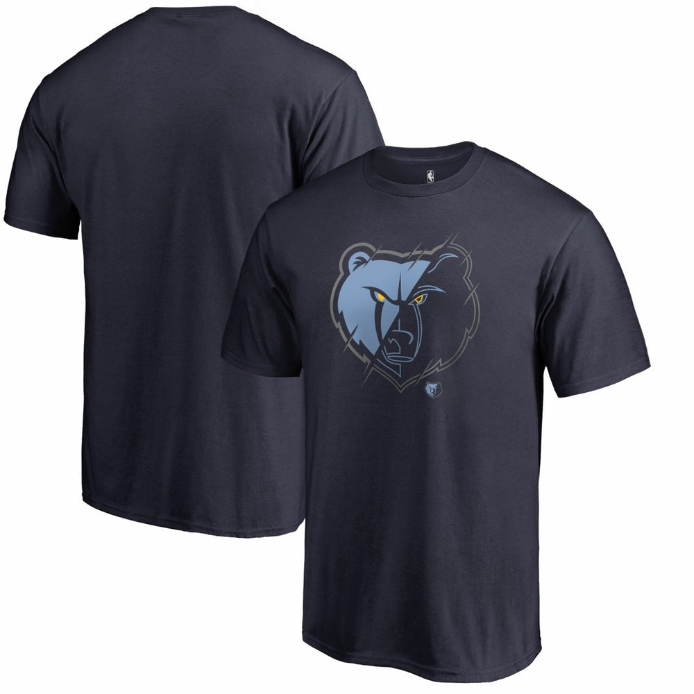 Memphis Grizzlies X-Ray T-Shirt Navy - NBA