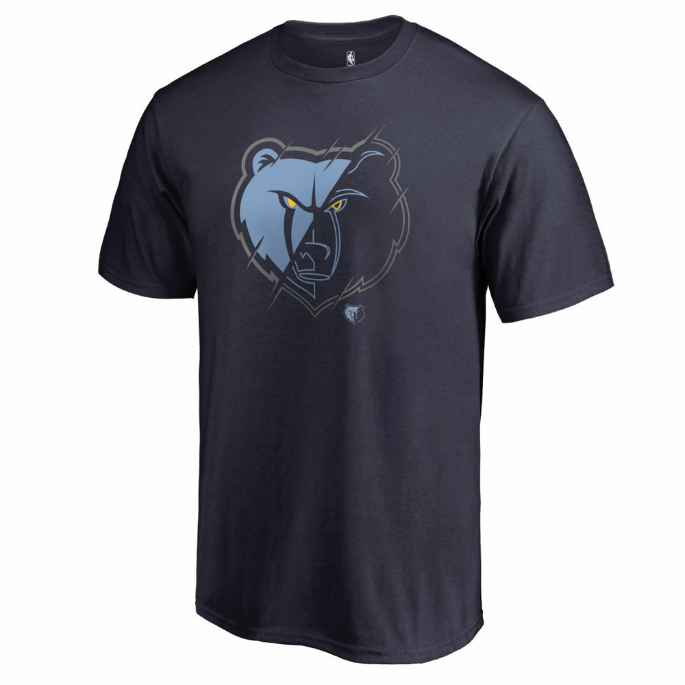 Memphis Grizzlies X-Ray T-Shirt Navy - NBA