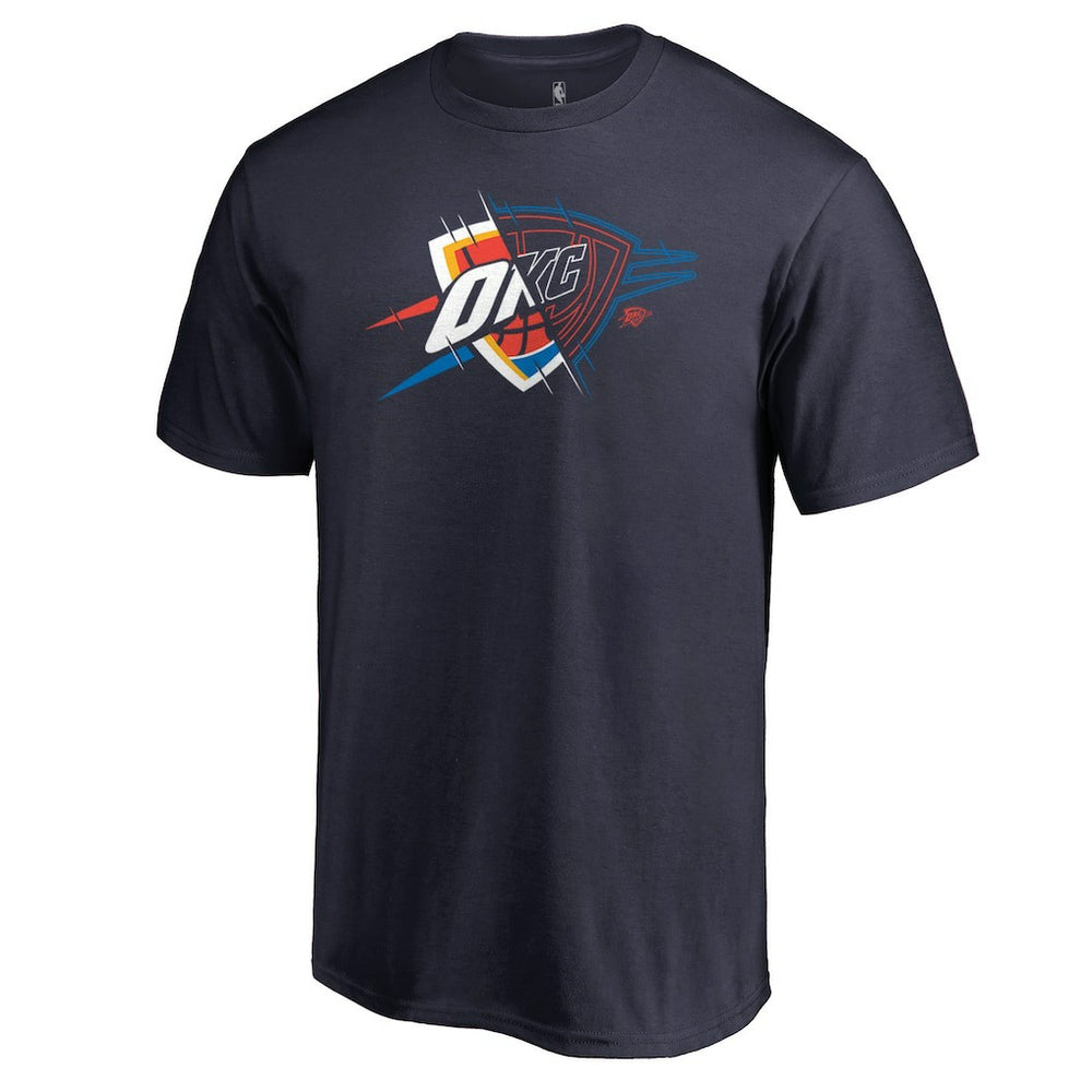 Oklahoma City Thunder X-Ray T-Shirt Navy - NBA