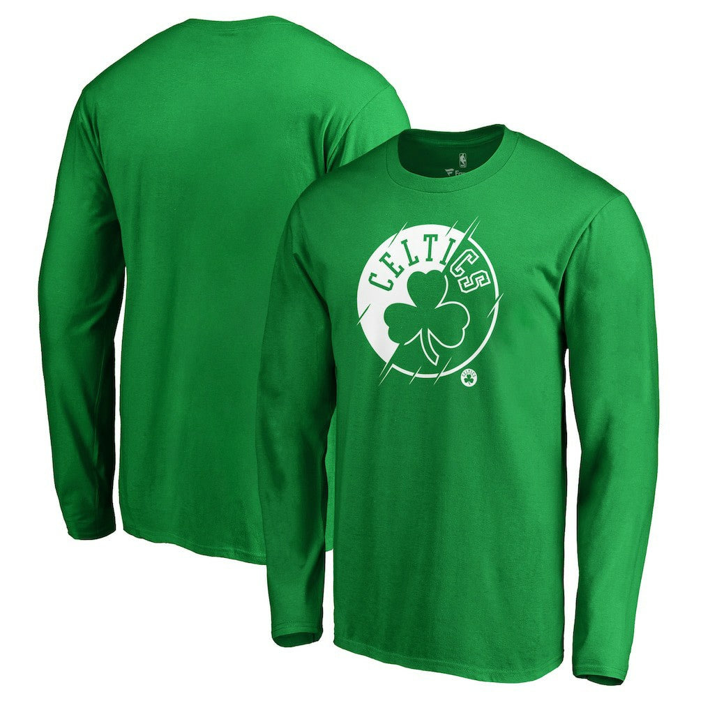Boston Celtics X-Ray Long Sleeve T-Shirt Kelly Green - NBA