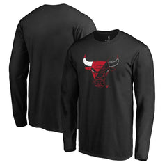 Chicago Bulls X-Ray Long Sleeve T-Shirt Black - NBA