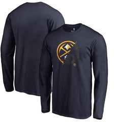 Denver Nuggets X-Ray Long Sleeve T-Shirt Navy - NBA