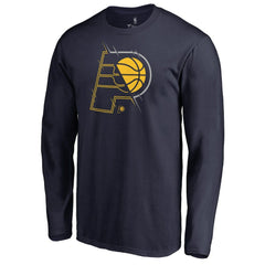 Indiana Pacers X-Ray Long Sleeve T-Shirt Navy - NBA