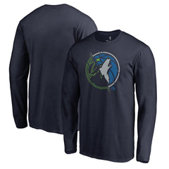 Minnesota Timberwolves X-Ray Long Sleeve T-Shirt Navy - NBA