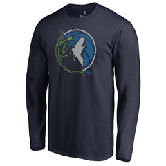Minnesota Timberwolves X-Ray Long Sleeve T-Shirt Navy - NBA
