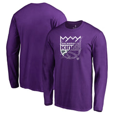 Sacramento Kings X-Ray Long Sleeve T-Shirt Purple - NBA