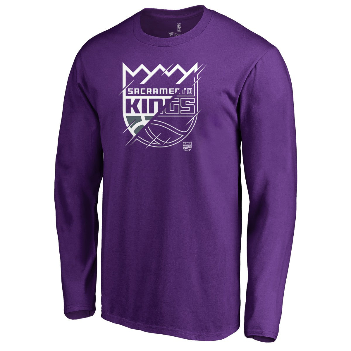 Sacramento Kings X-Ray Long Sleeve T-Shirt Purple - NBA