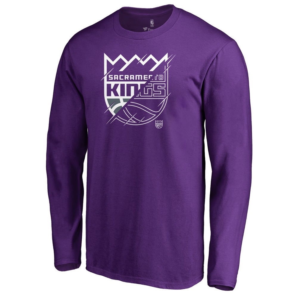Sacramento Kings X-Ray Long Sleeve T-Shirt Purple - NBA