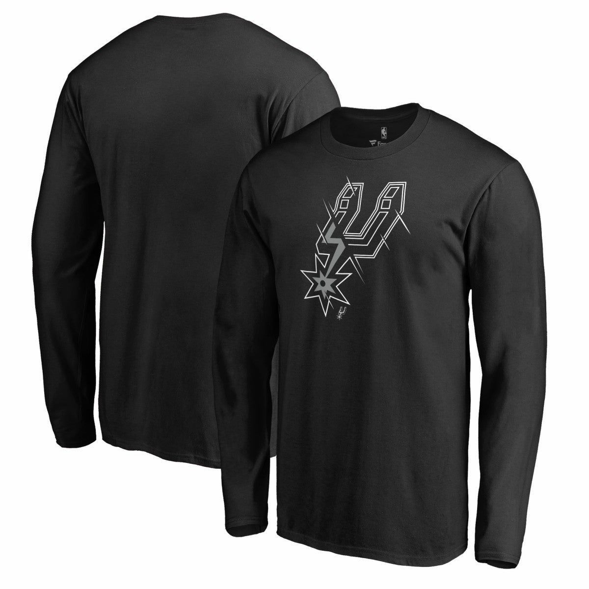 San Antonio Spurs X-Ray Long Sleeve T-Shirt Black - NBA