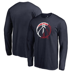 Washington Wizards X-Ray Long Sleeve T-Shirt Navy - NBA
