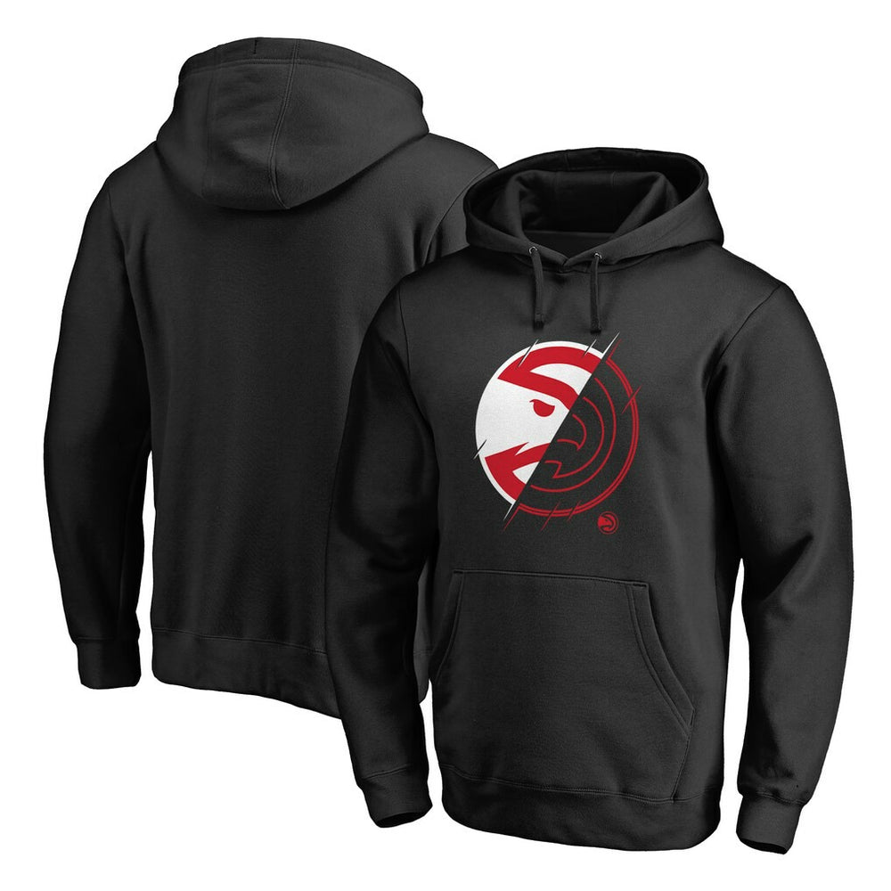 Atlanta Hawks X-Ray Pullover Hoodie Black - NBA