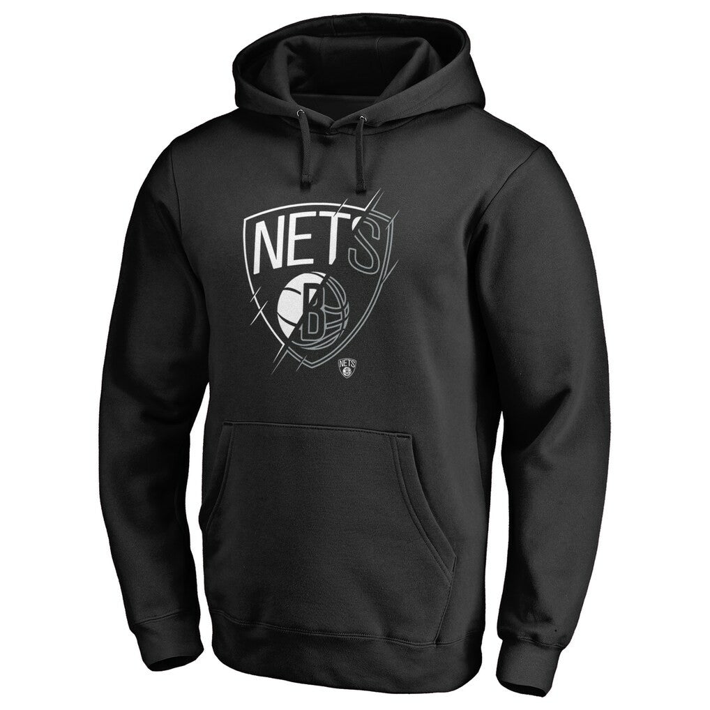Brooklyn Nets X-Ray Pullover Hoodie Black - NBA