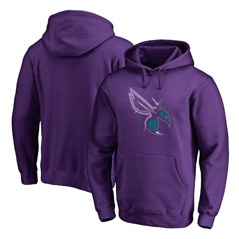 Charlotte Hornets X-Ray Pullover Hoodie Purple - NBA