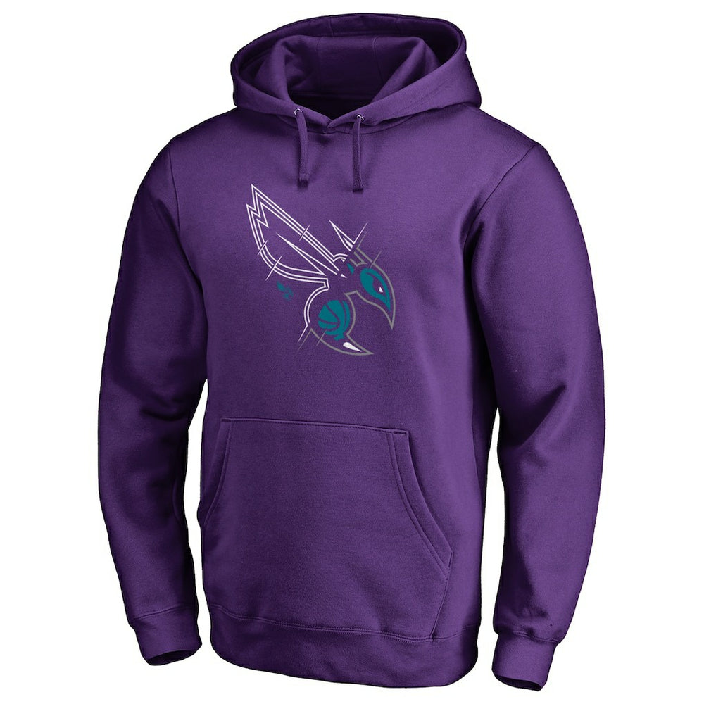 Charlotte Hornets X-Ray Pullover Hoodie Purple - NBA